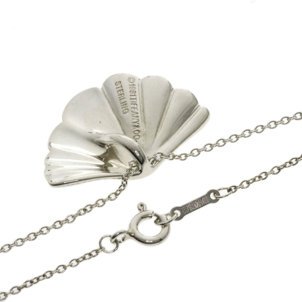 Tiffany Shell Motif Necklace Silver